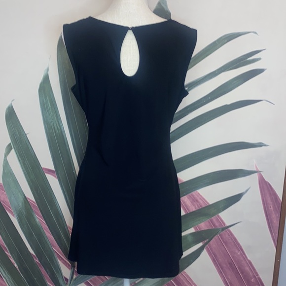 WHBM Lattice Neck Solid Tunic - Picture 6 of 8